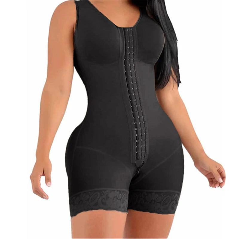 Viora™ High-Compression Short Girdle with Brooch