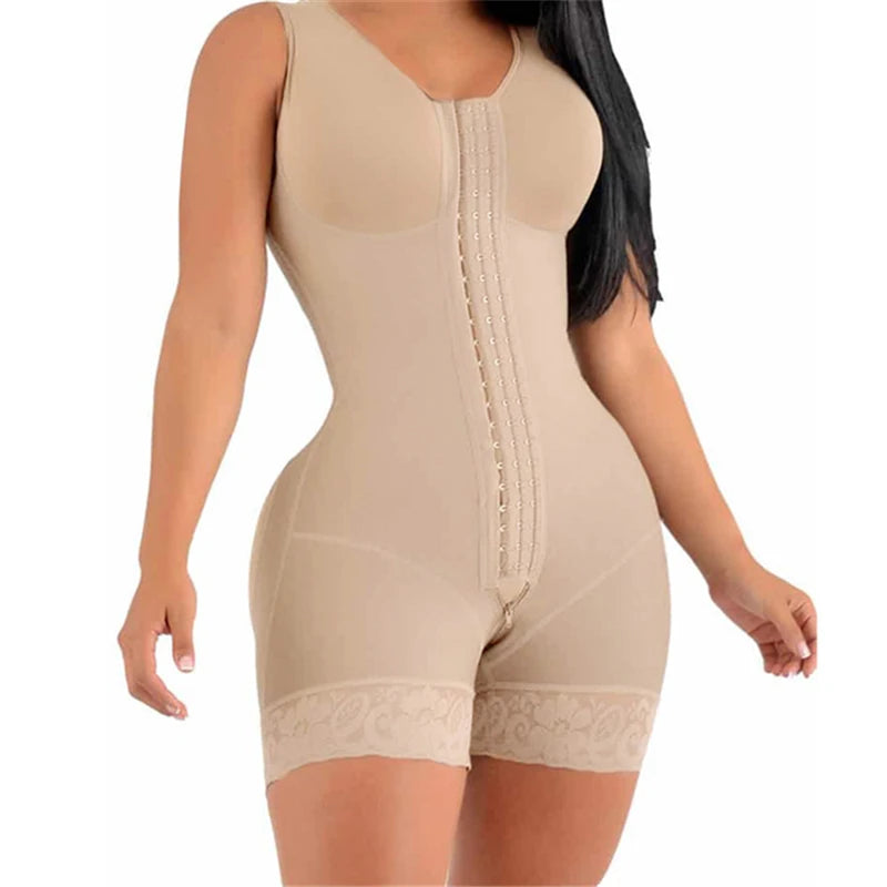 Viora™ High-Compression Short Girdle with Brooch